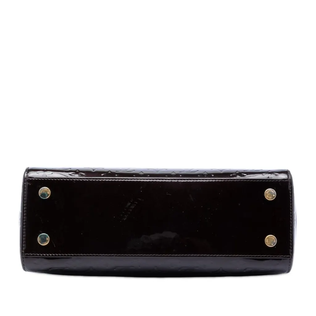 Louis Vuitton Monogram Vernis Brea PM Purple Leather Very good - Inside View