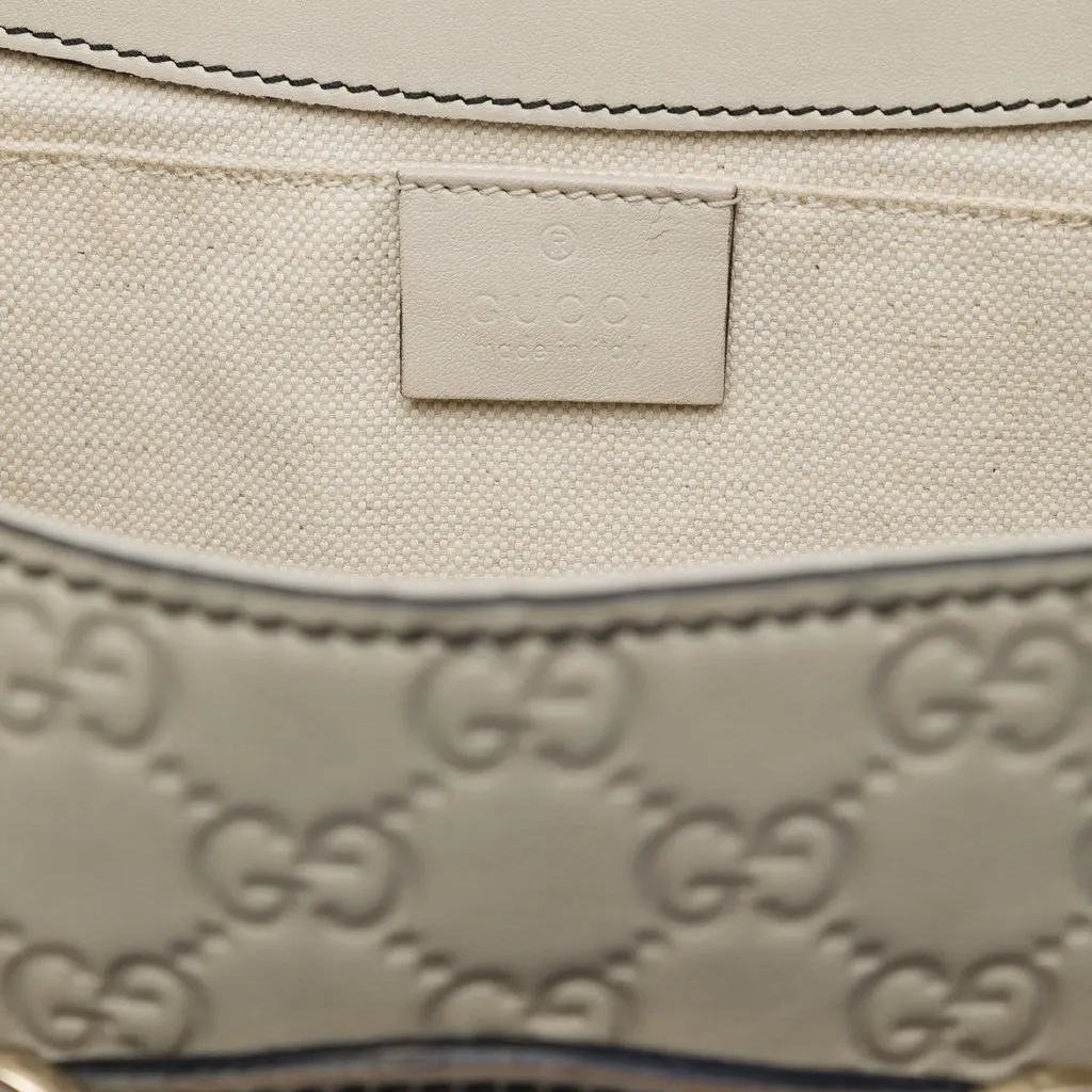 Gucci Medium Guccissima Emily Shoulder Bag Brown Leather Good - Box View