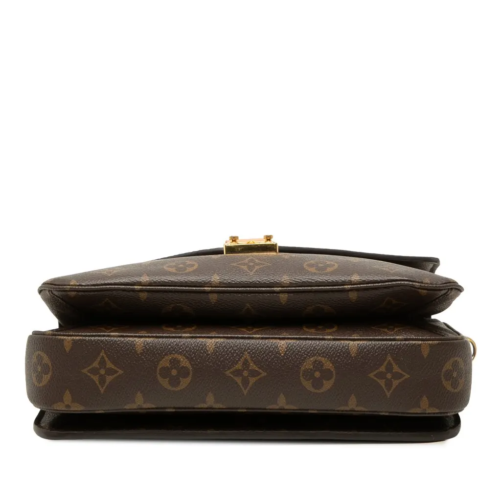 Louis Vuitton Monogram Pochette Metis Brown Very good - Inside View