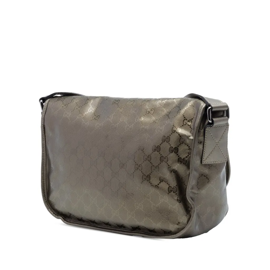 Gucci GG Imprime Crossbody Brown Very good - Back View