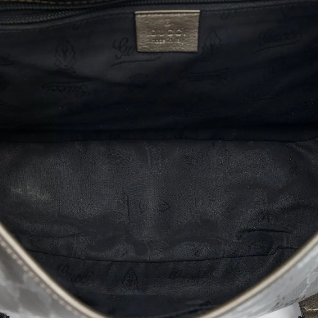 Gucci GG Imprime Crossbody Brown Very good - Model View