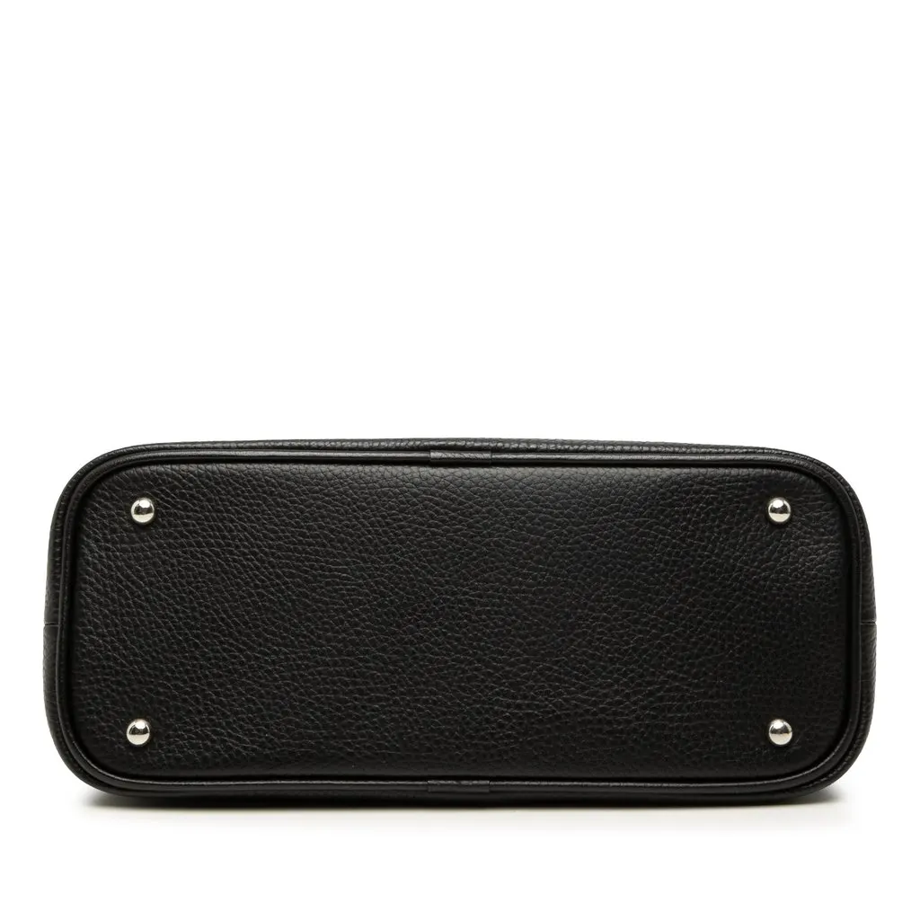 Burberry Leather Shoulder Bag Black Leather Very good - Inside View