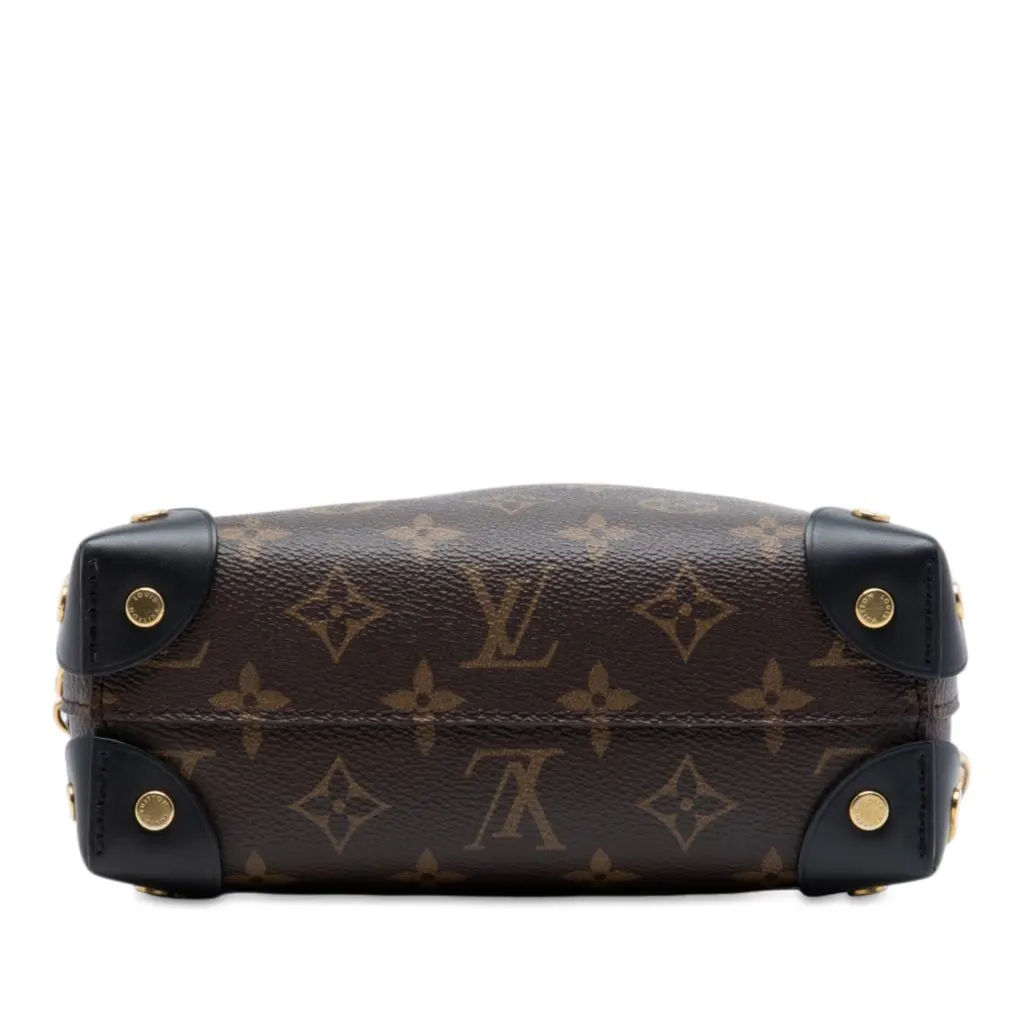 Louis Vuitton Monogram Petite Malle Souple Brown Very good - Inside View