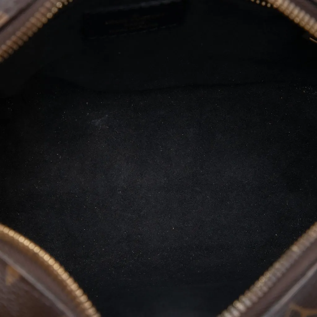 Louis Vuitton Monogram Petite Malle Souple Brown Very good - Model View