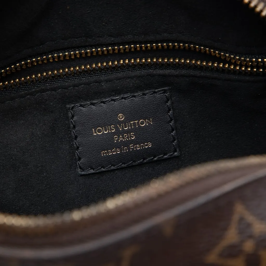 Louis Vuitton Monogram Petite Malle Souple Brown Very good - Box View