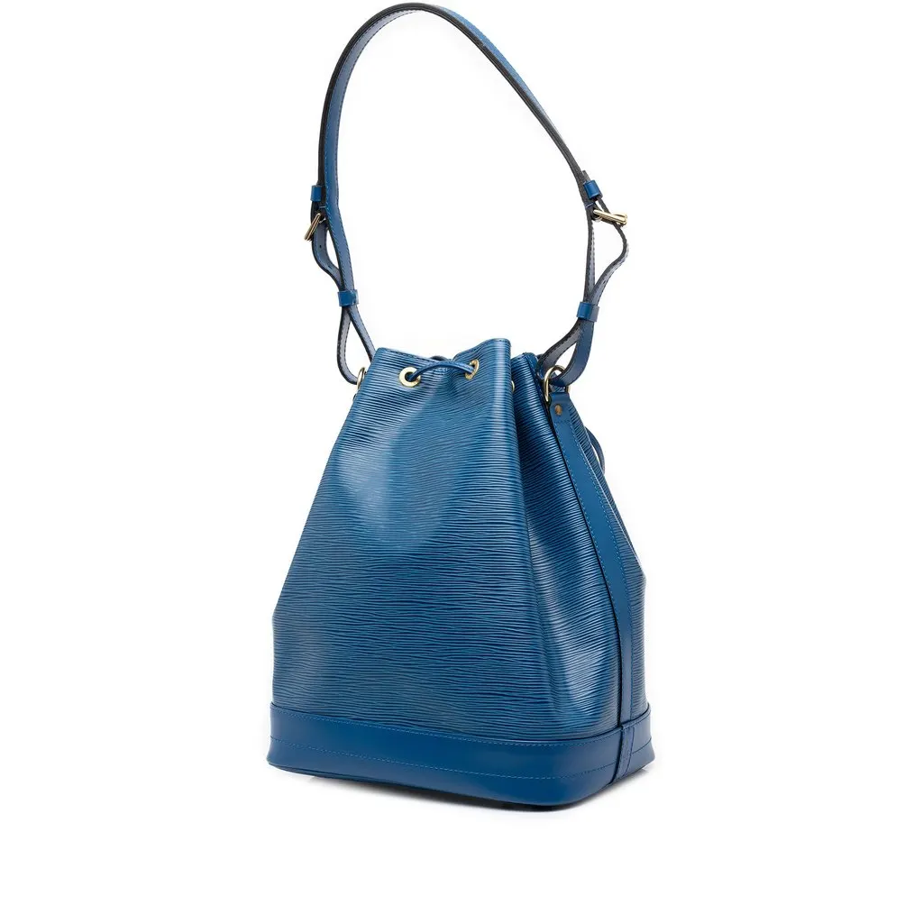 Louis Vuitton Epi Noe GM Blue Leather Very good - Back View