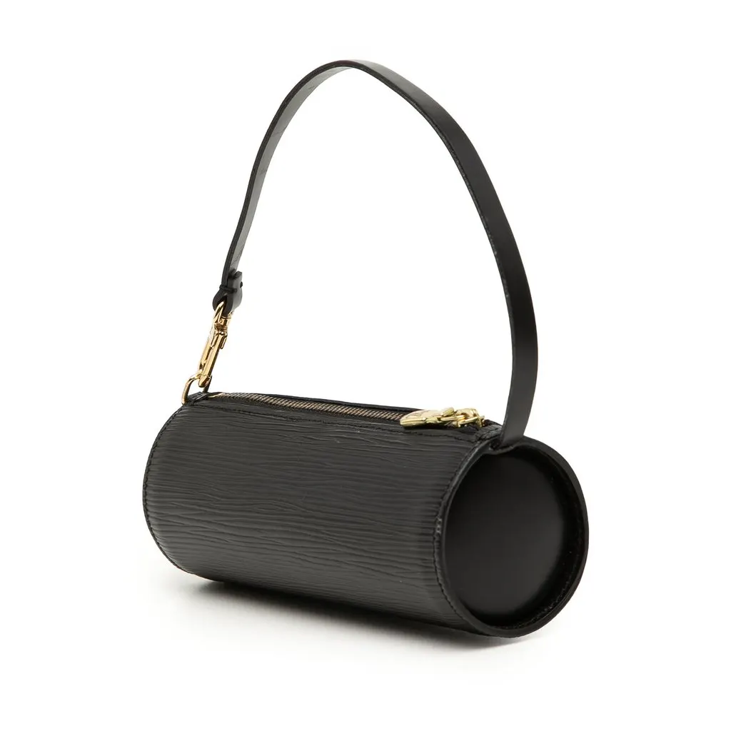 Louis Vuitton Epi Pochette Papillon Black Leather Very good - Back View