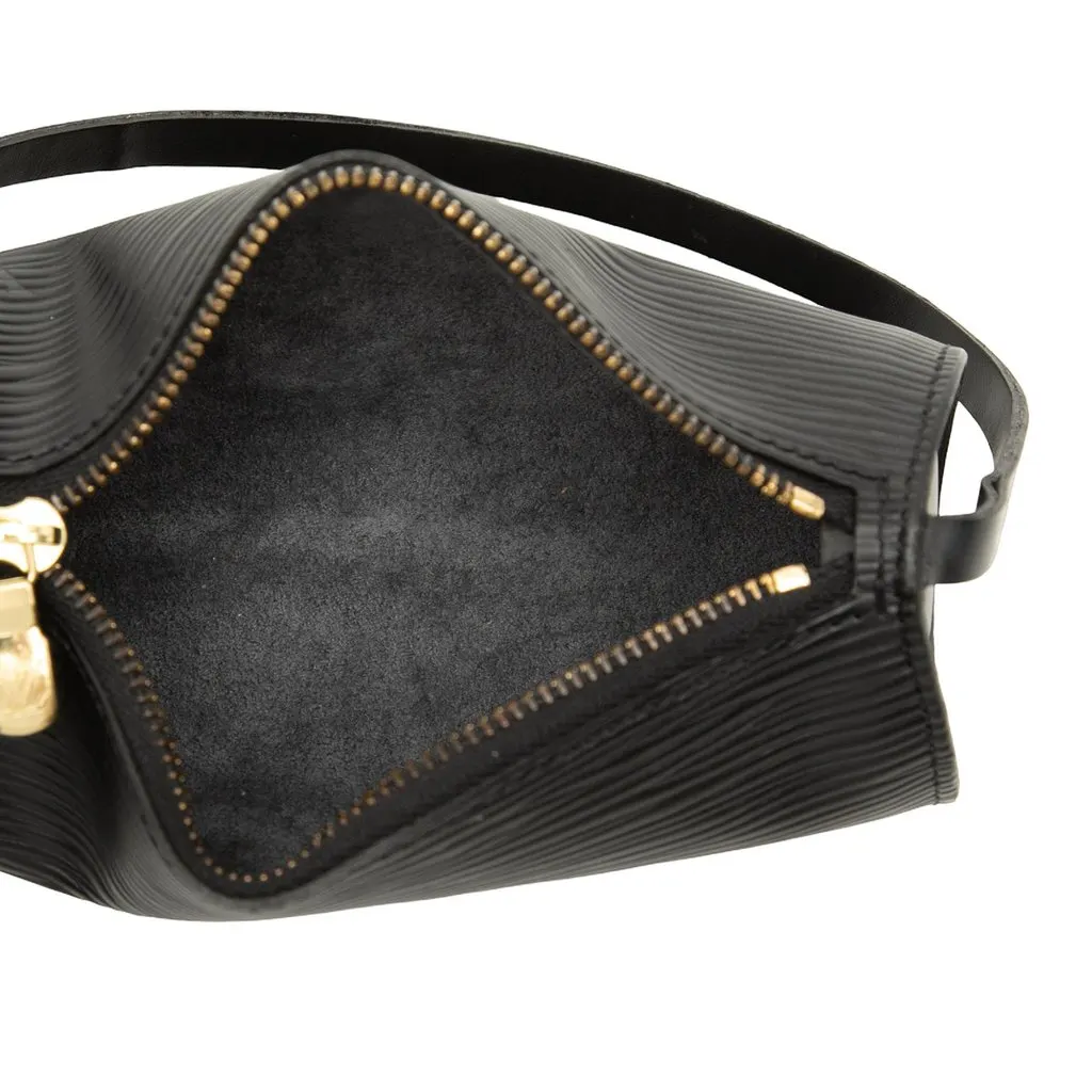 Louis Vuitton Epi Pochette Papillon Black Leather Very good - Model View