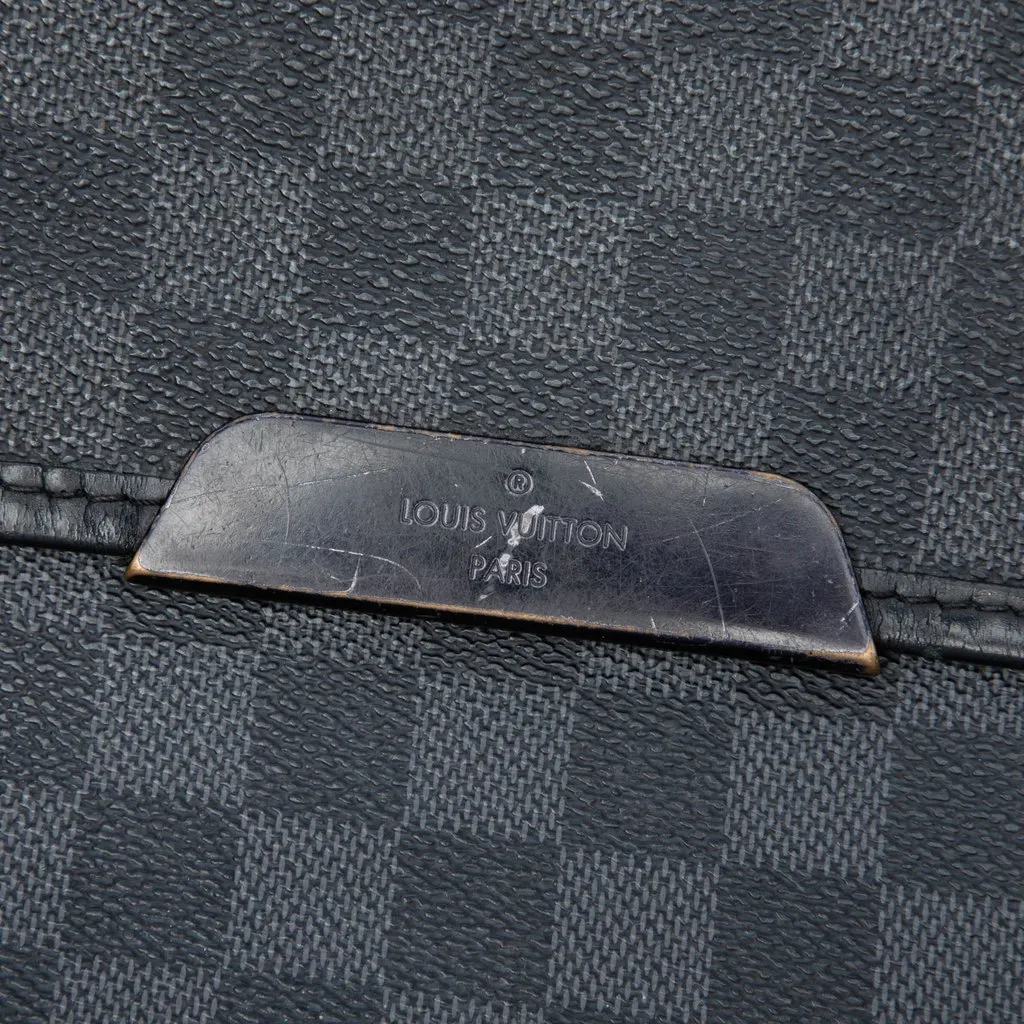 Louis Vuitton Damier Graphite Daniel MM Black Very good - Box View
