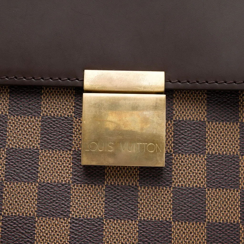 Louis Vuitton Damier Ebene Altona GM Brown Canvas Good - Box View