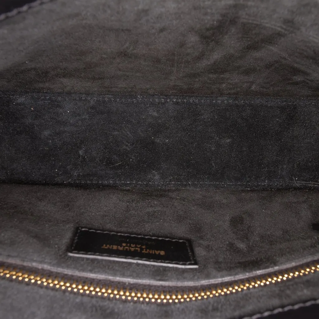 Saint Laurent Mini Patent Le 5 a 7 Black Leather Very good - Model View