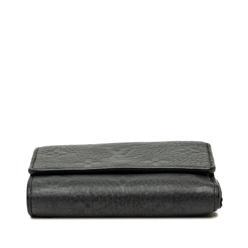 Louis Vuitton Monogram Taurillon Slender Pilot Wallet Black Leather Very good - Inside View