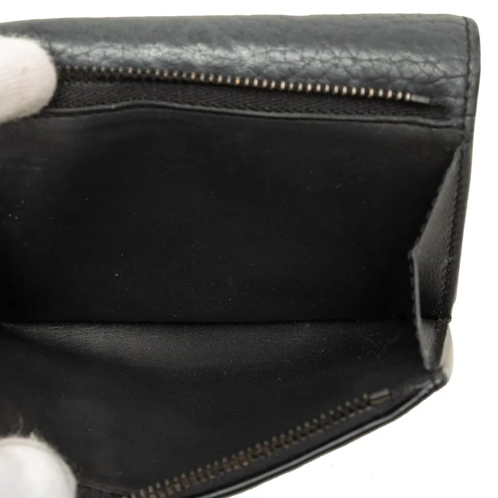 Louis Vuitton Monogram Taurillon Slender Pilot Wallet Black Leather Very good - Model View