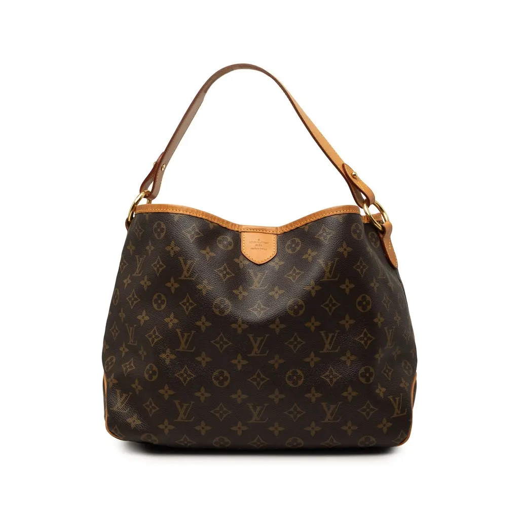 Louis Vuitton Monogram Delightful PM Brown Canvas Very good - Front View