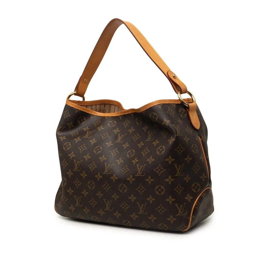 Louis Vuitton Monogram Delightful PM Brown Canvas Very good - Back View