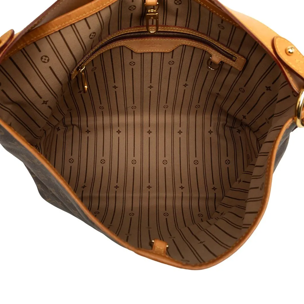 Louis Vuitton Monogram Delightful PM Brown Canvas Very good - Model View