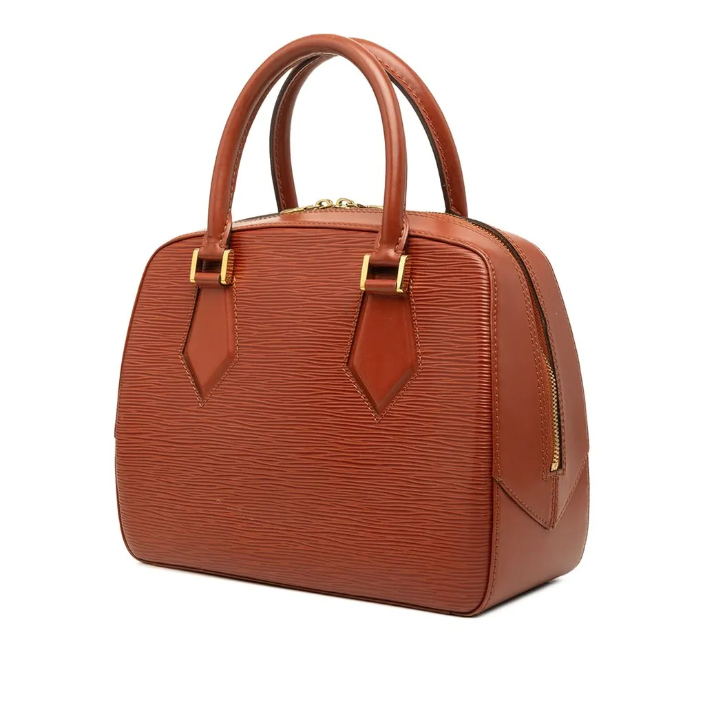 Louis Vuitton Epi Sablons Brown Leather Good - Back View