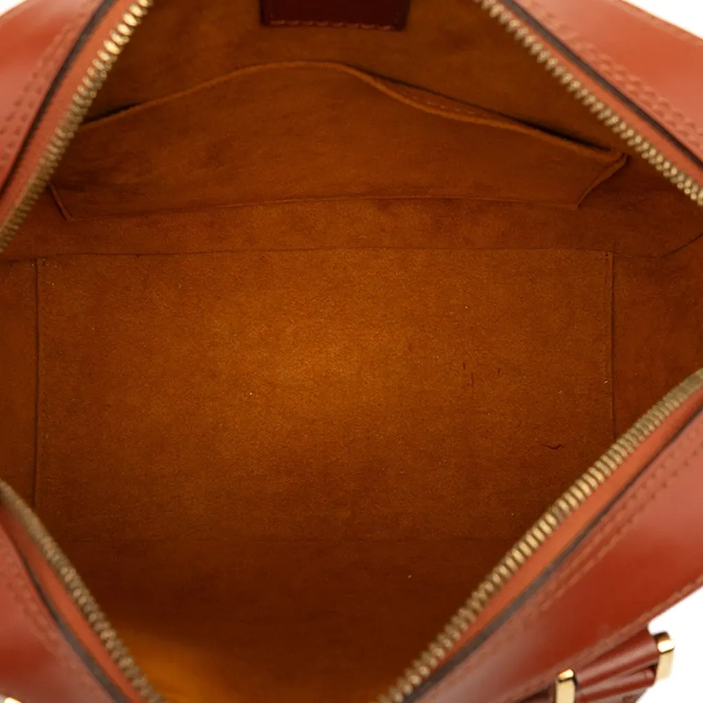 Louis Vuitton Epi Sablons Brown Leather Good - Model View
