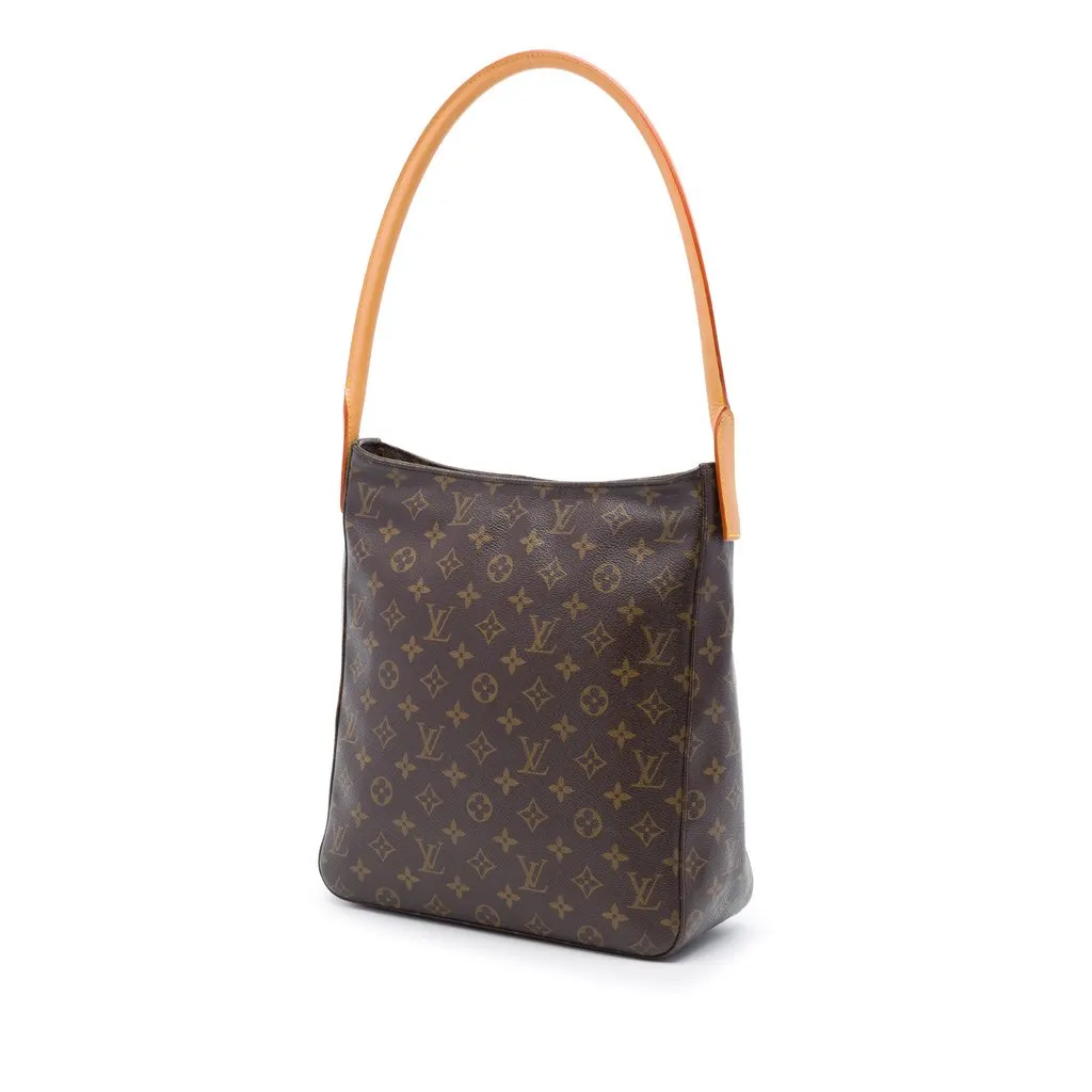 Louis Vuitton Monogram Looping GM Brown Very good - Back View