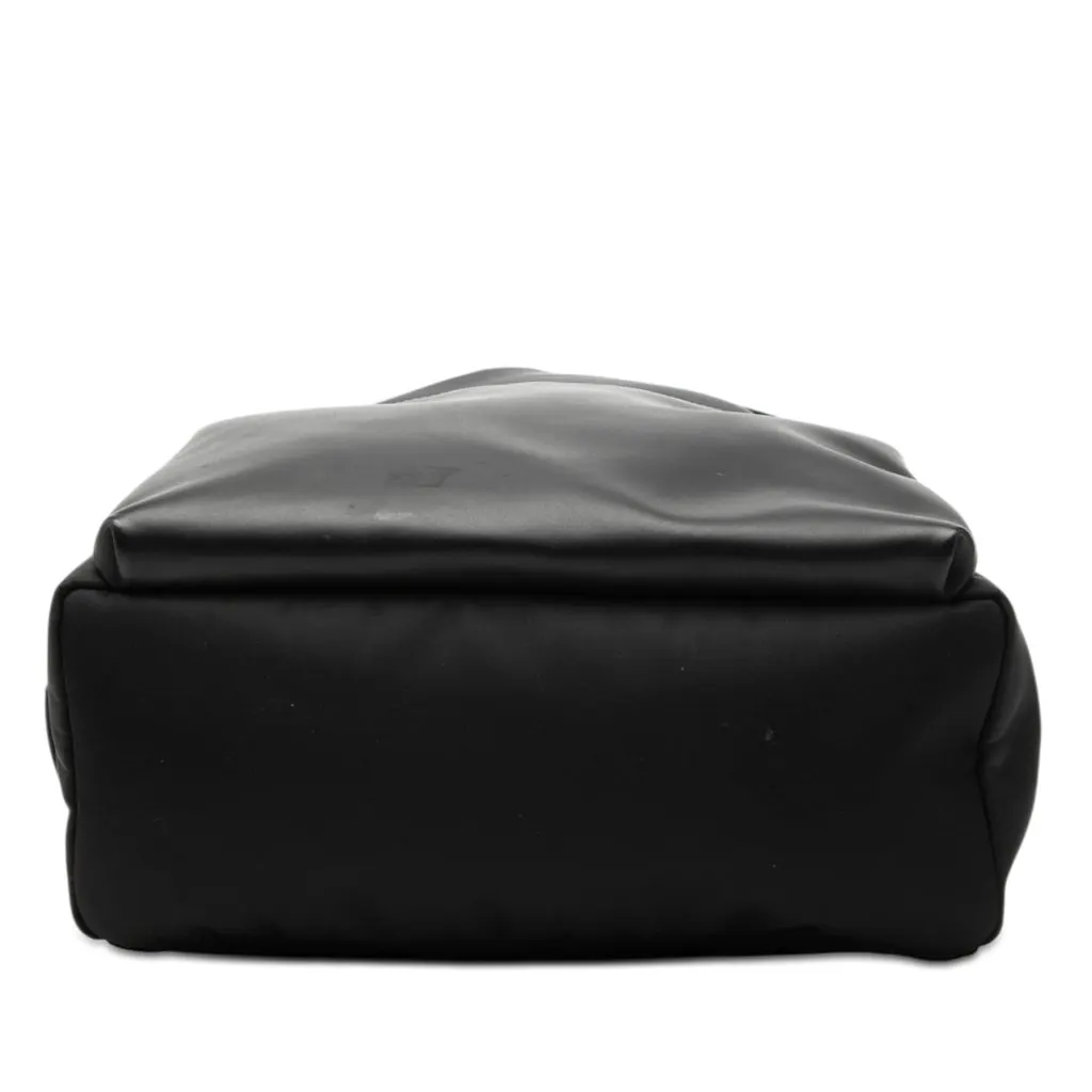Fendi Nylon and Leather Bug Eyes Monster Backpack Black Very good - Inside View