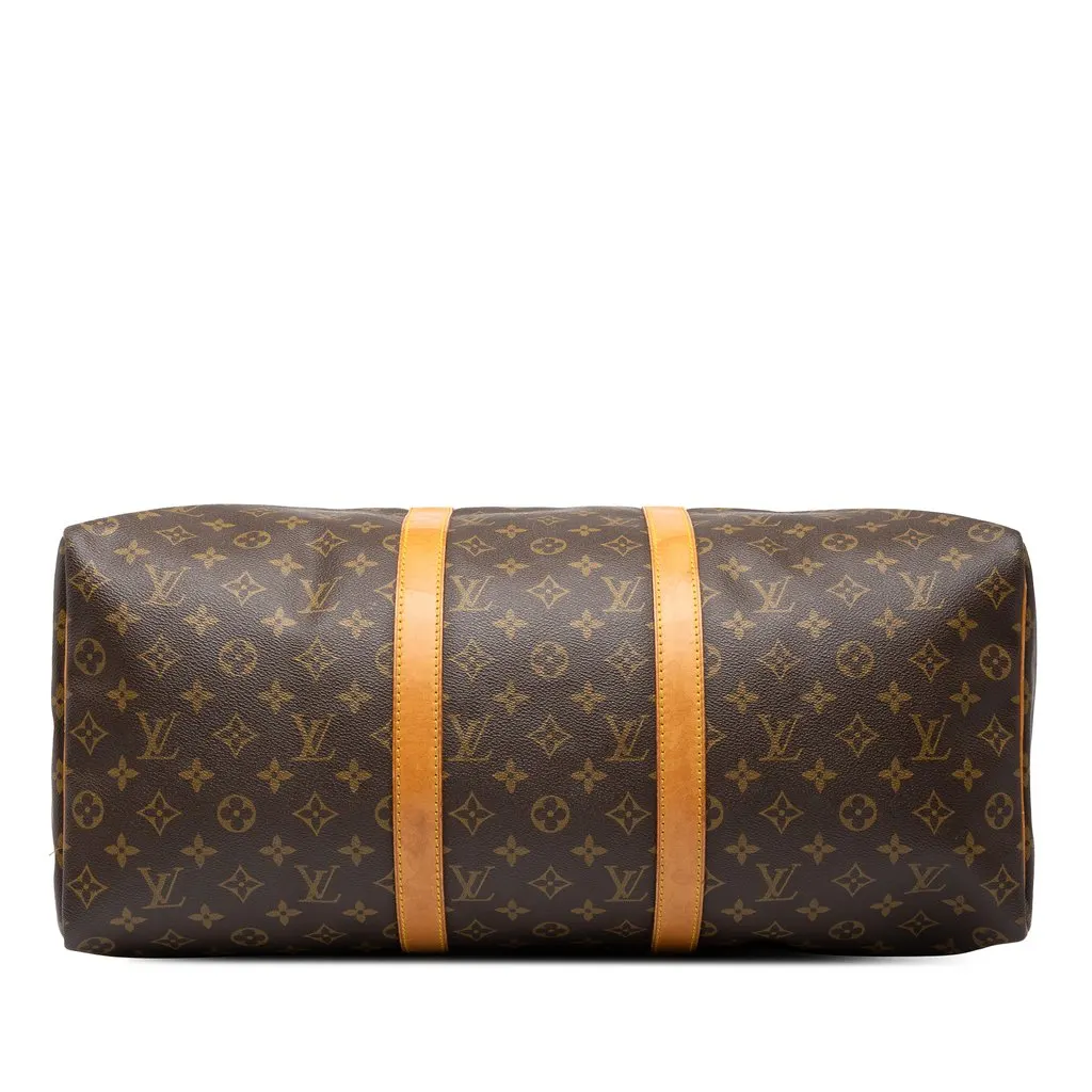 Louis Vuitton Monogram Keepall 50 Brown Canvas Good - Inside View