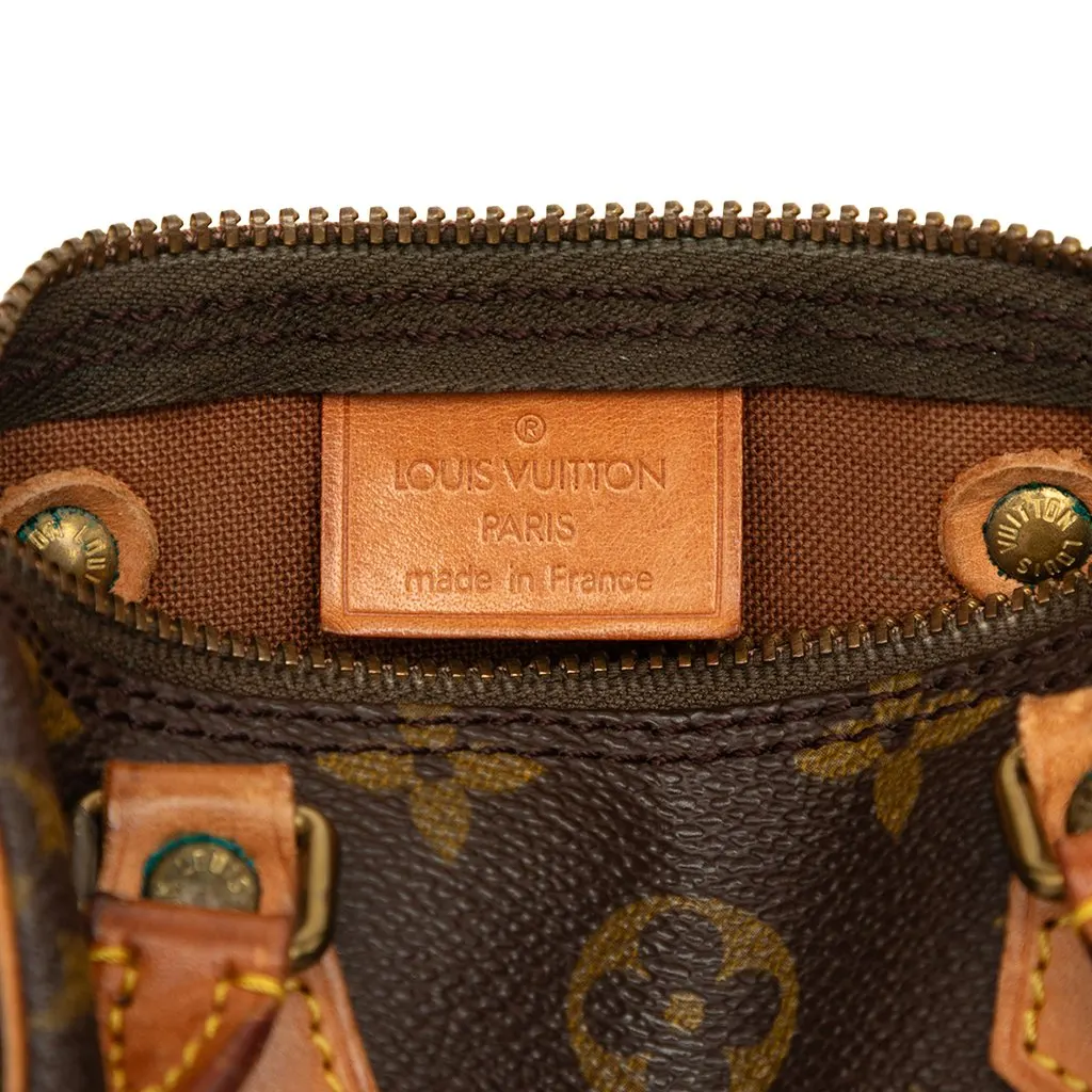 Louis Vuitton Monogram Mini Speedy HL Brown Canvas Very good - Box View