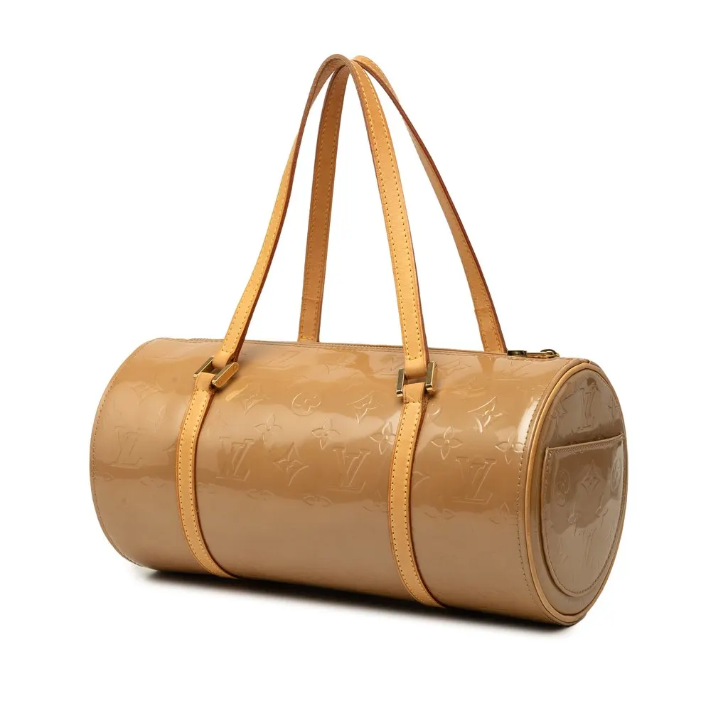Louis Vuitton Monogram Vernis Bedford Beige Leather Very good - Back View