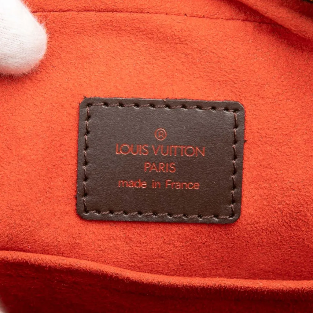Louis Vuitton Damier Ebene Ipanema GM Brown Very good - Box View