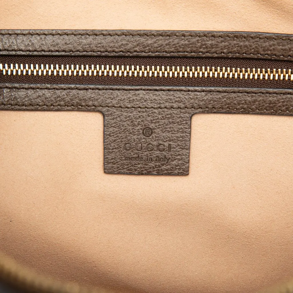 Gucci Medium GG Supreme Ophidia Top Handle Bag Beige Very good - Box View