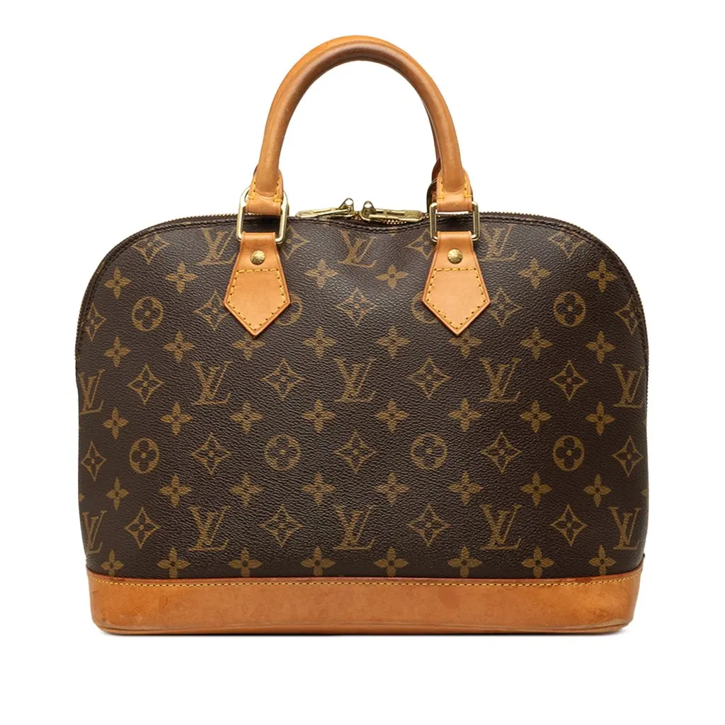 Louis Vuitton Monogram Alma PM Brown Canvas Very good - Front View