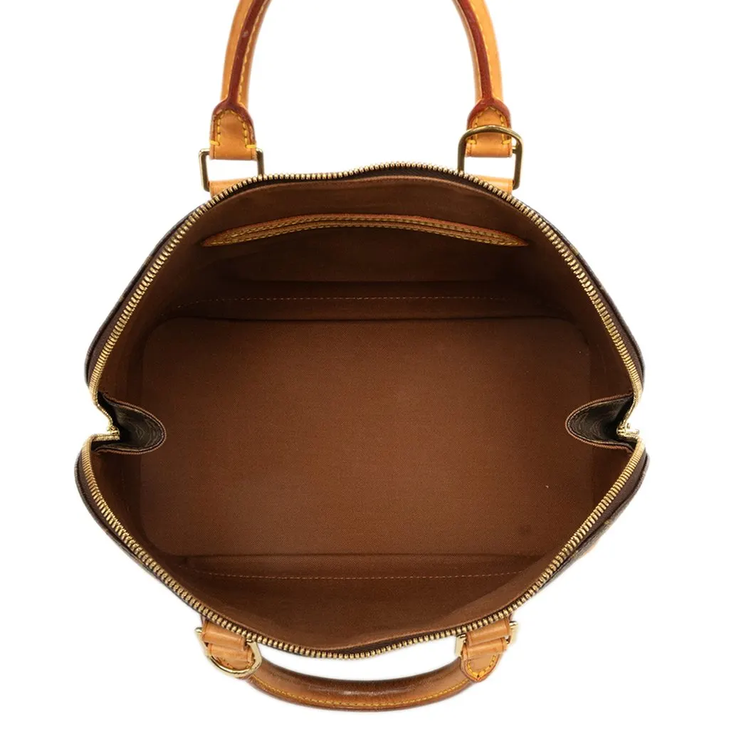 Louis Vuitton Monogram Alma PM Brown Canvas Very good - Model View
