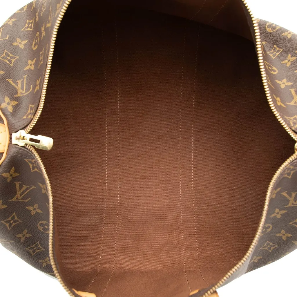Louis Vuitton Monogram Keepall 45 Brown Very good - Model View