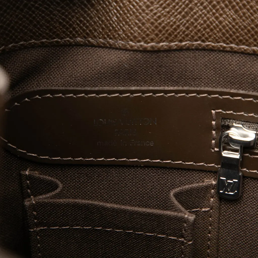 Louis Vuitton Taiga Kasbek PM Brown Leather Very good - Box View