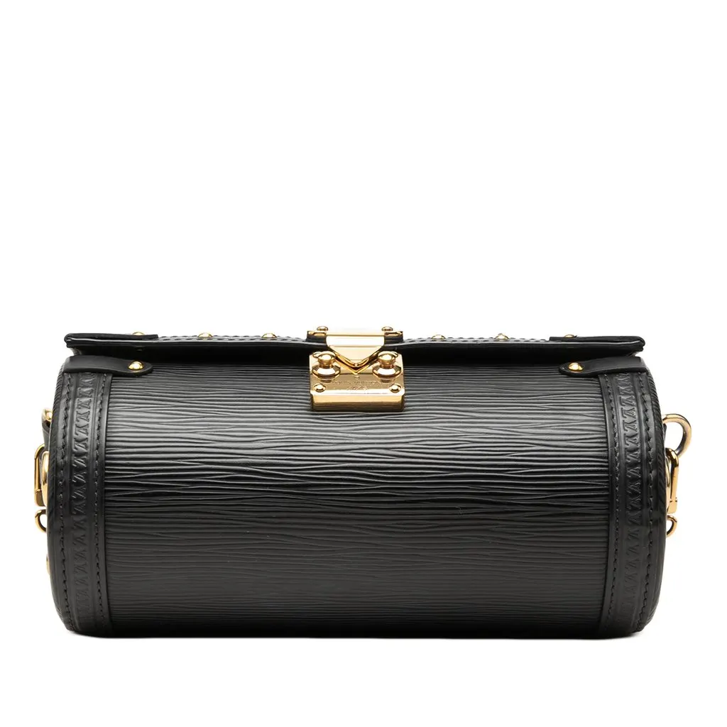 Louis Vuitton Epi Papillon Trunk Black Leather Very good - Inside View