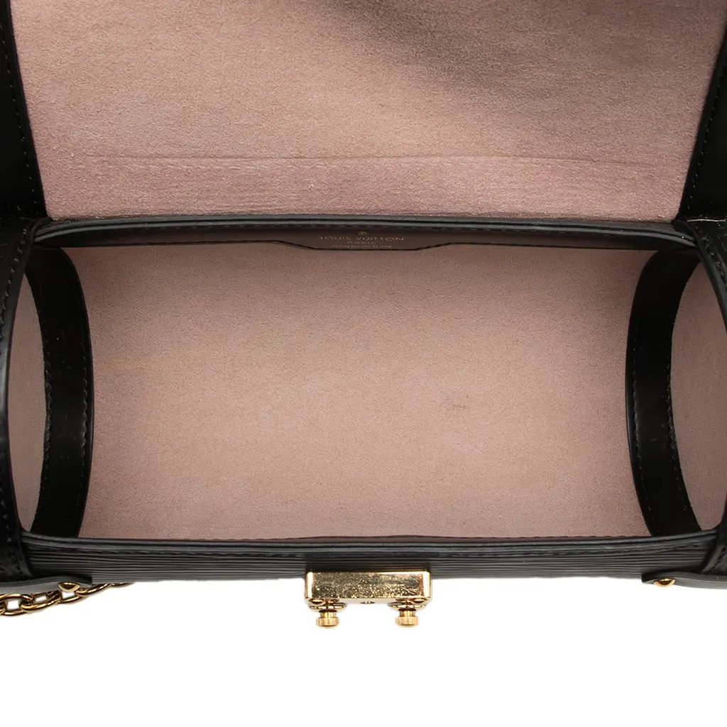 Louis Vuitton Epi Papillon Trunk Black Leather Very good - Model View
