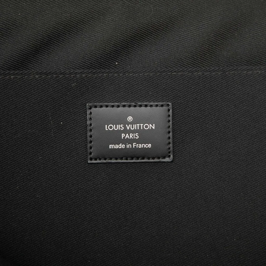 Louis Vuitton Damier Graphite Pochette Jour GM Black Canvas Very good - Box View