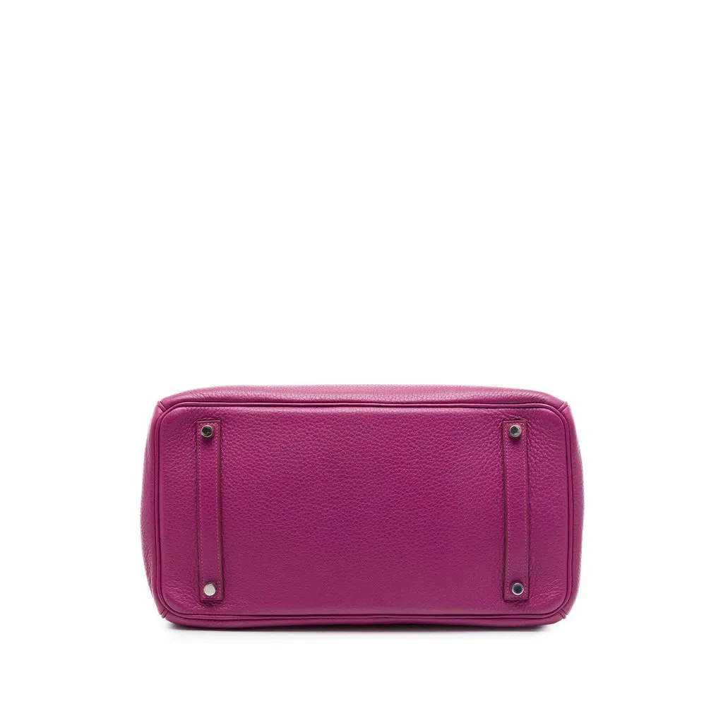 Hermès Togo Birkin Retourne 35 Purple Leather Very good - Inside View