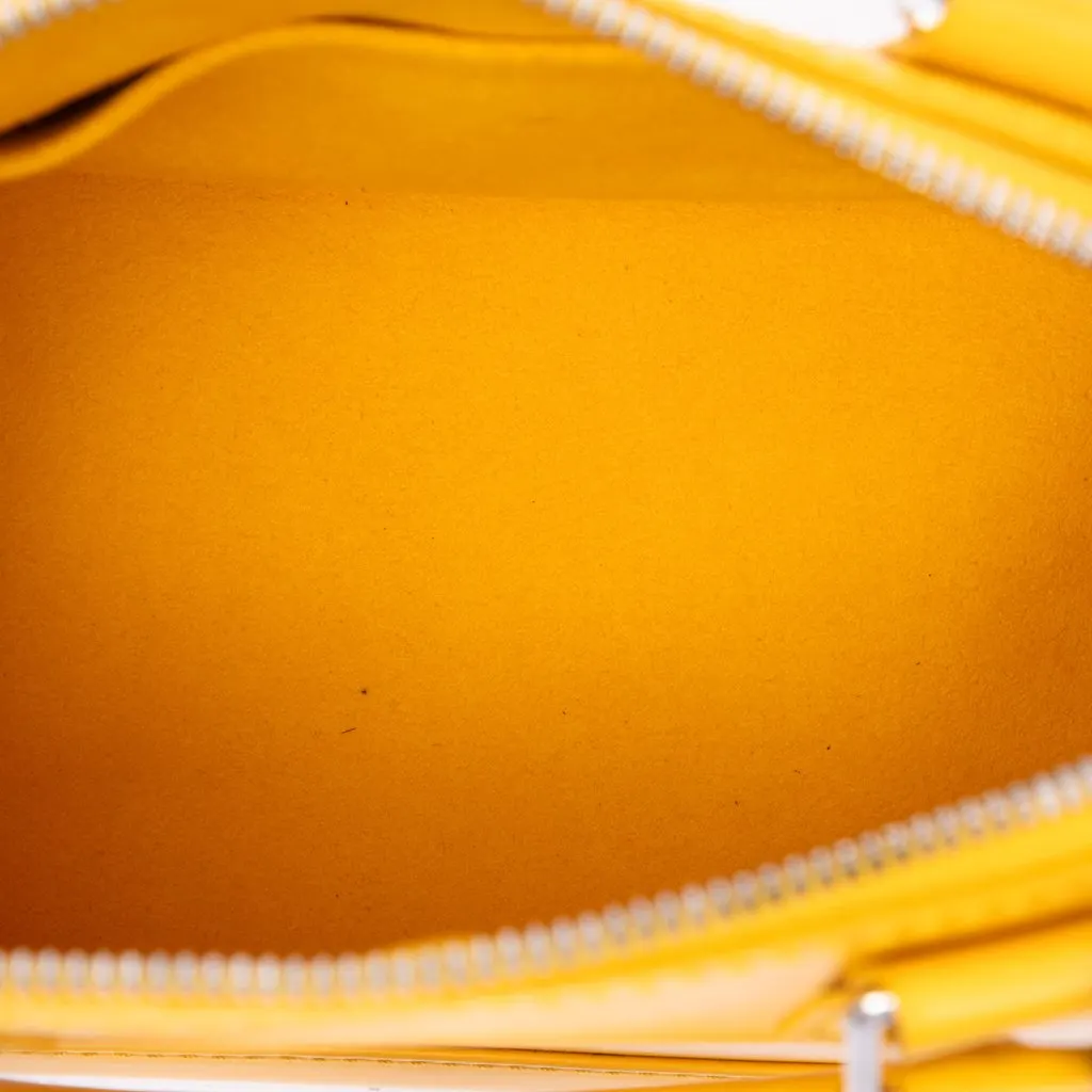 Louis Vuitton Epi Alma BB Yellow Leather Very good - Model View