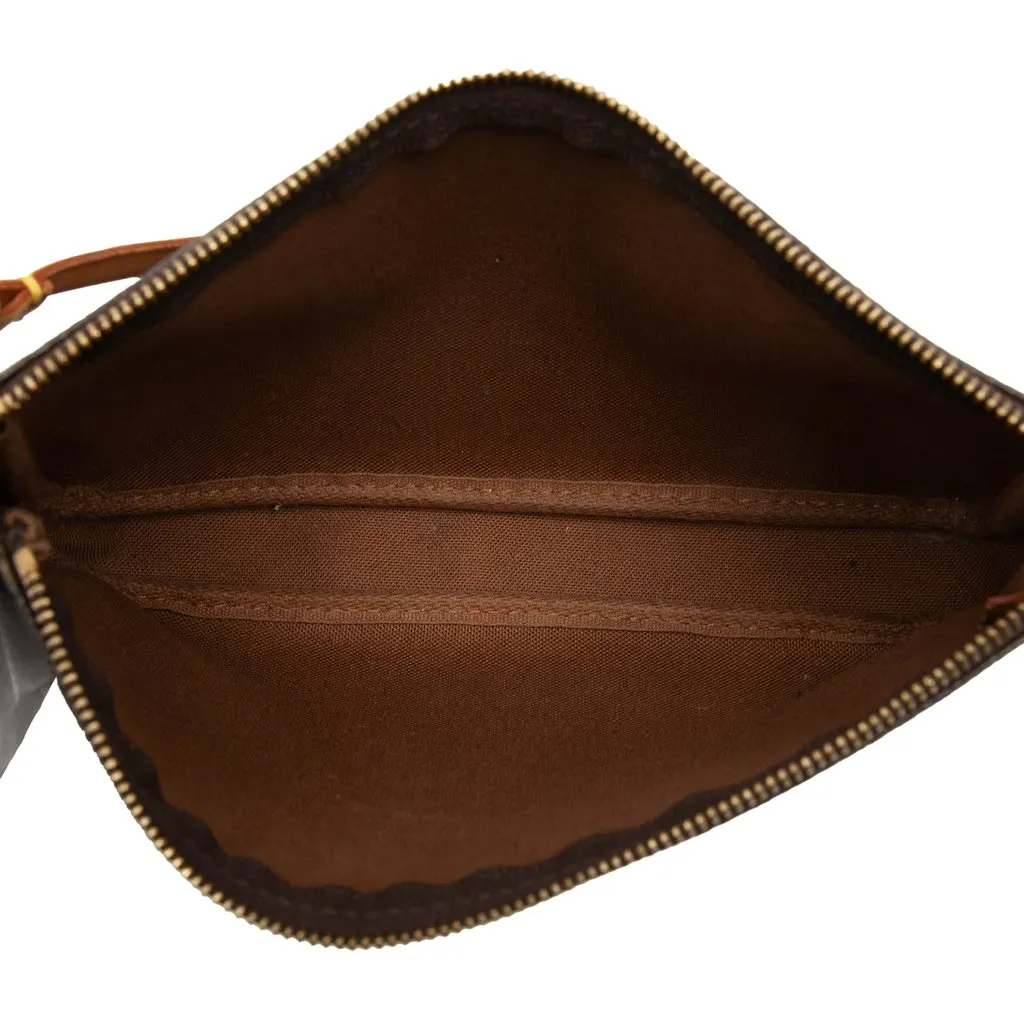 Louis Vuitton Monogram Pochette Accessoires Brown Very good - Model View