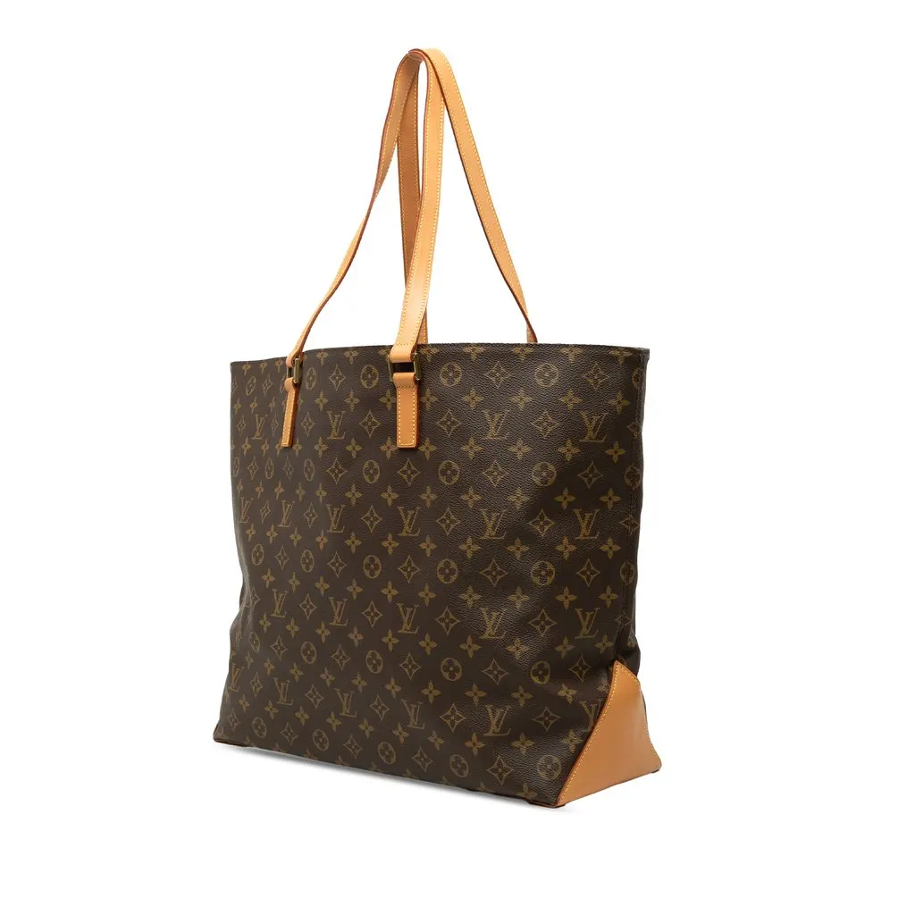 Louis Vuitton Monogram Cabas Alto Brown Very good - Back View