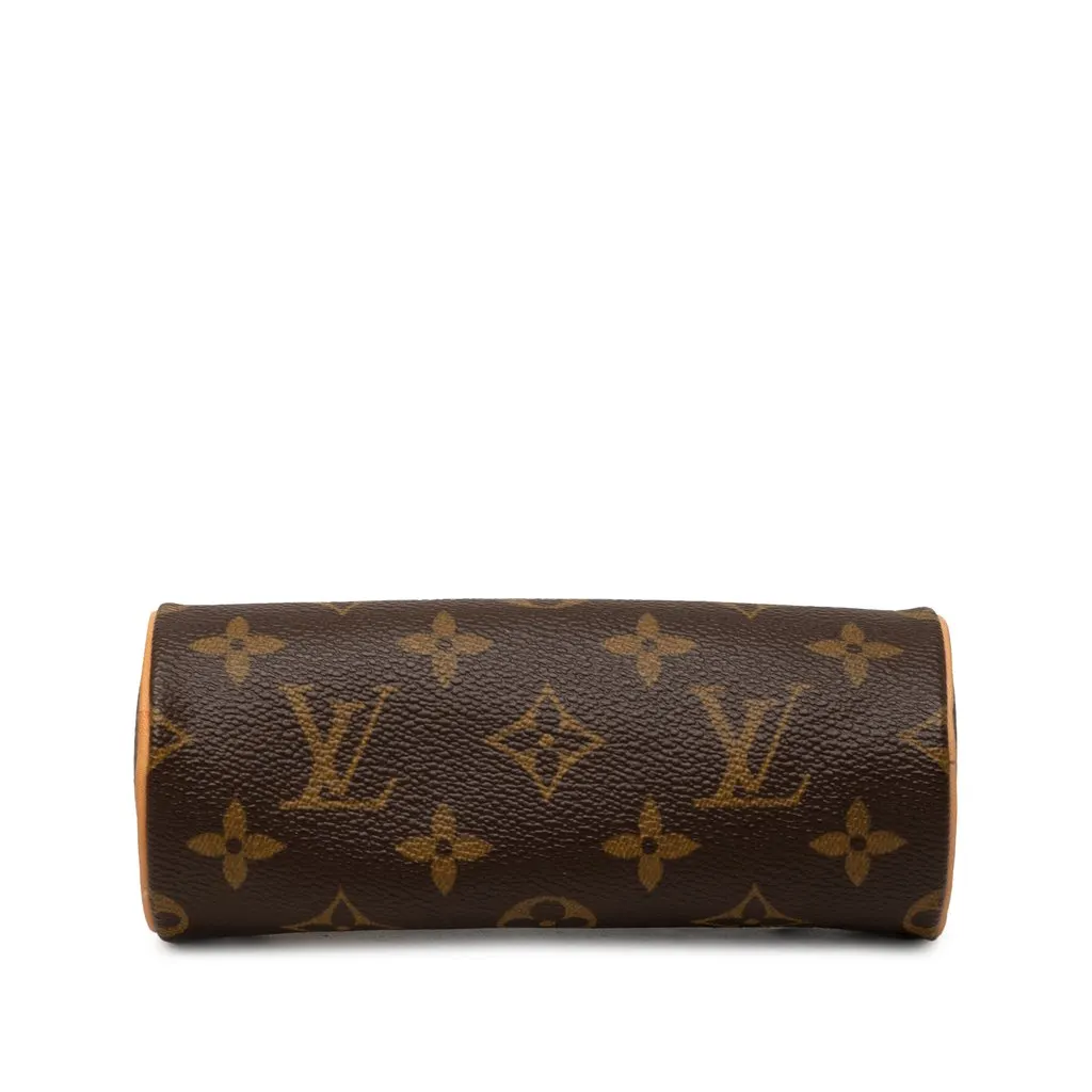 Louis Vuitton Monogram Papillon Pochette Brown Very good - Inside View