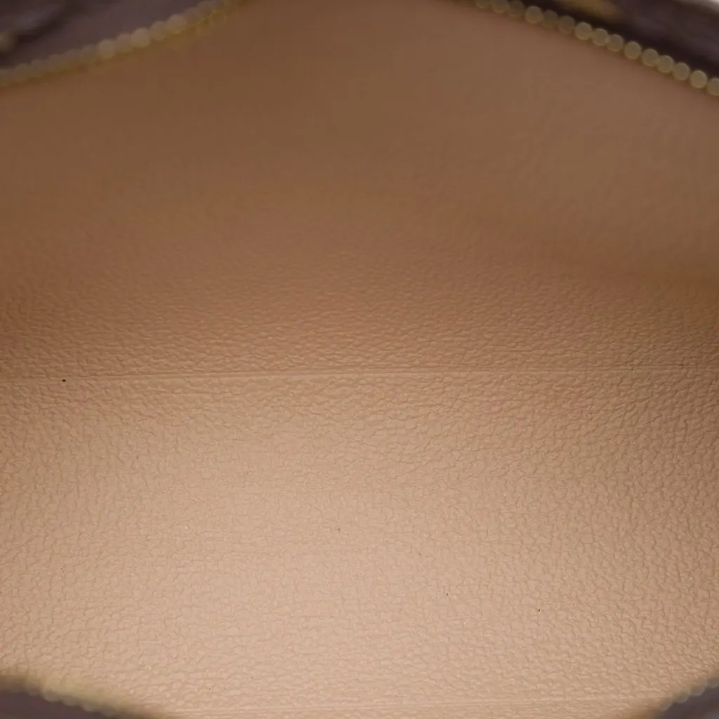 Louis Vuitton Monogram Toiletry Pouch 19 Brown Very good - Model View