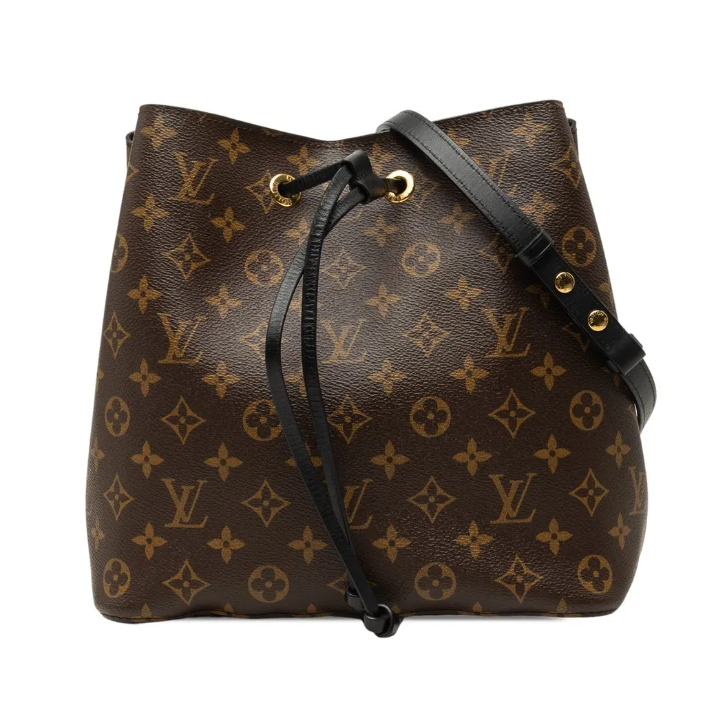 Louis Vuitton Monogram Neonoe MM Brown Very good - Front View