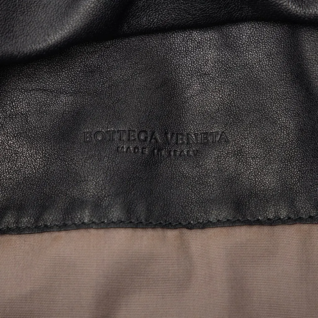 Bottega Veneta Tricolor Nappa Intrecciato Convertible Tote Black Leather Very good - Box View
