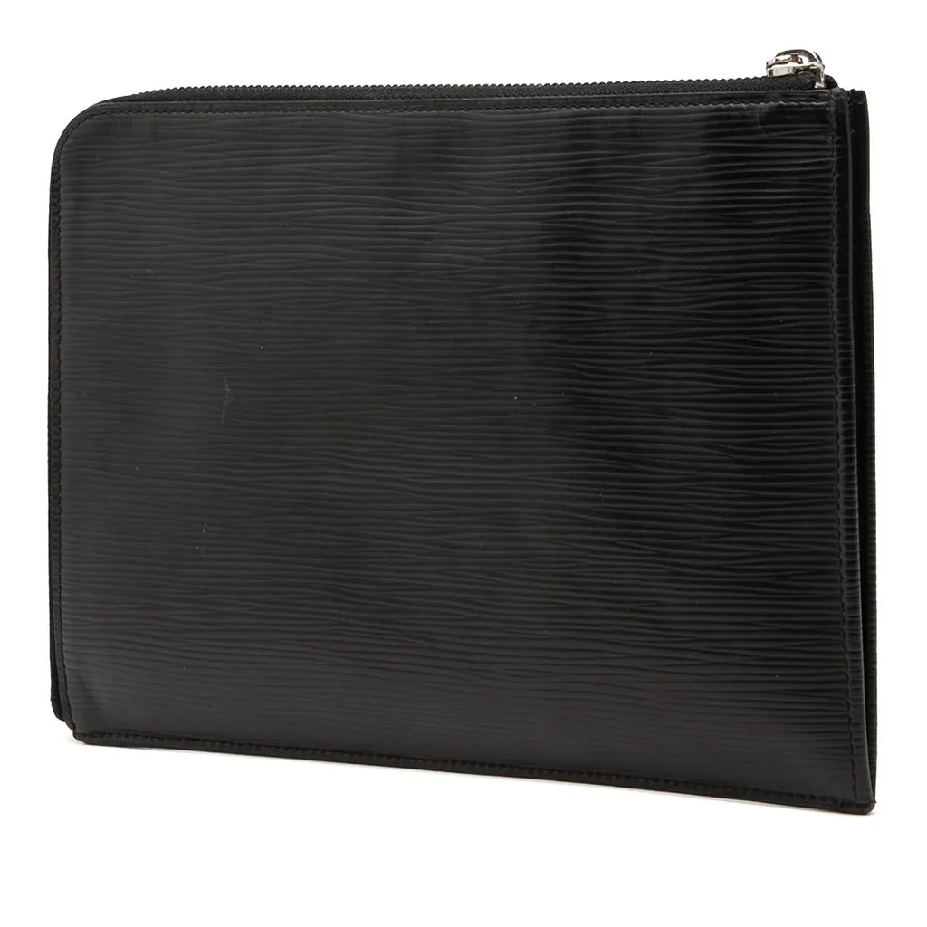 Louis Vuitton Epi Pochette Jour PM Black Leather Very good - Back View