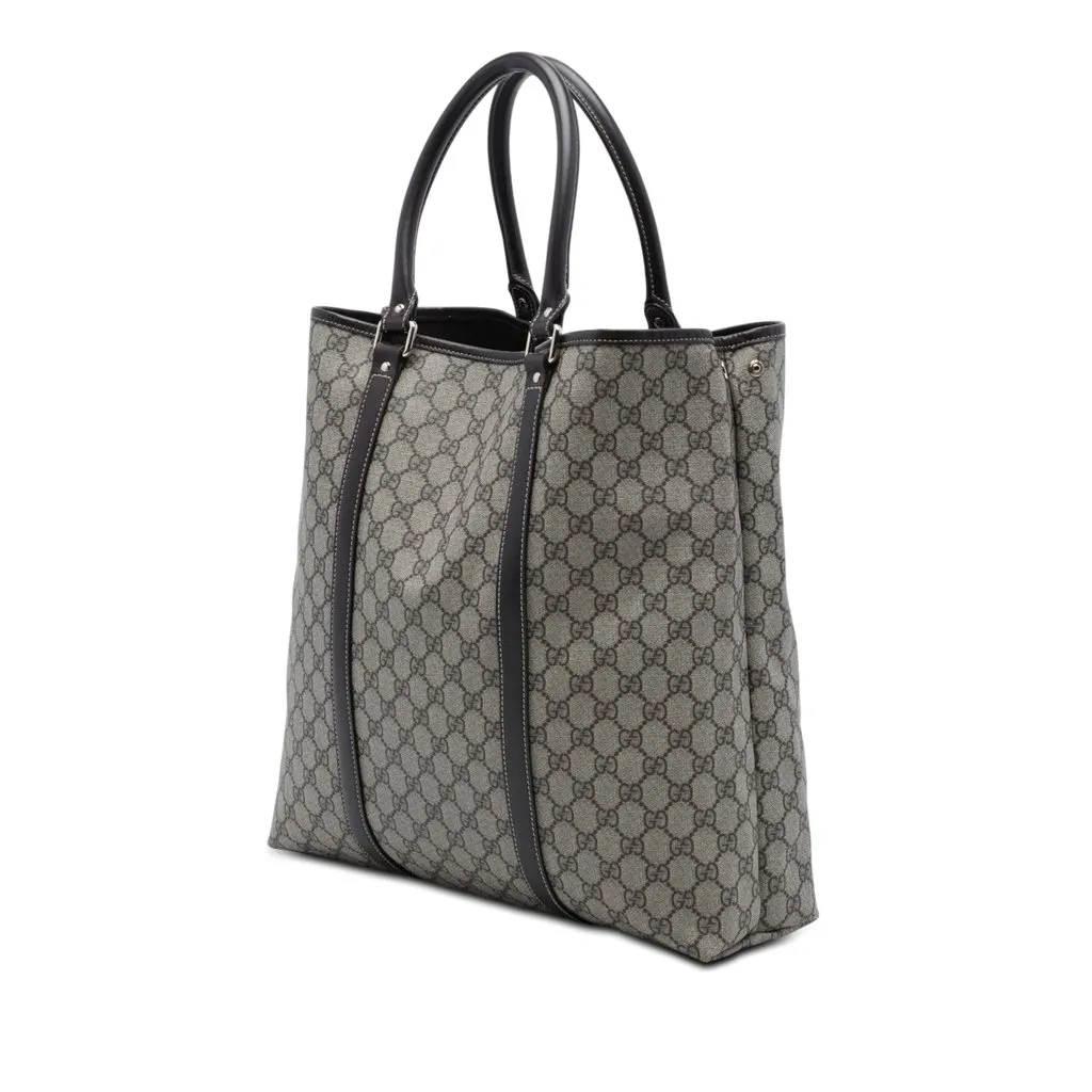 Gucci GG Supreme Joy Vertical Tote Beige Very good - Back View