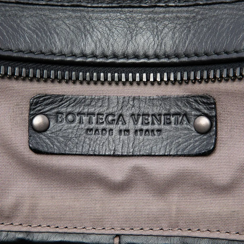 Bottega Veneta Nappa Intrecciato Briefcase Black Leather Very good - Box View