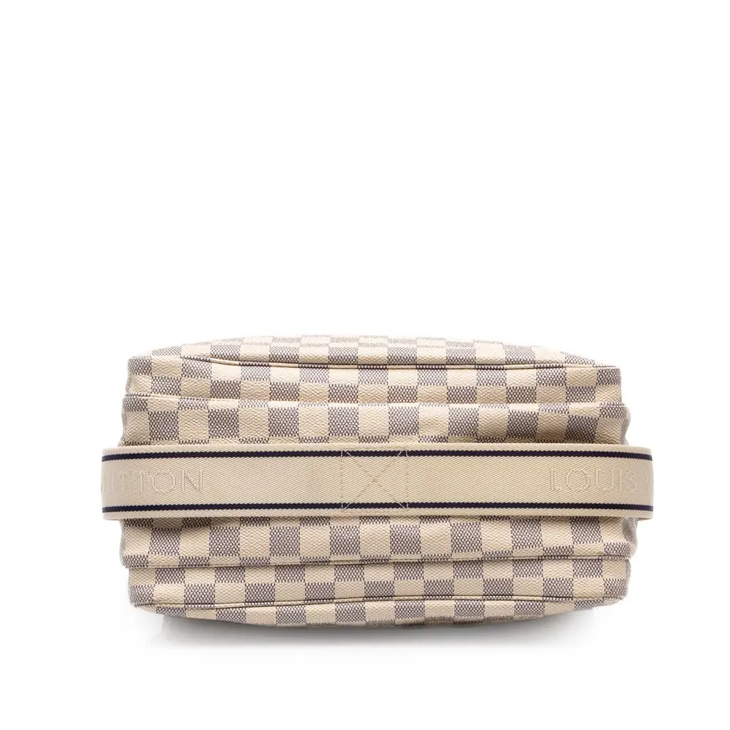 Louis Vuitton Damier Azur Naviglio White Canvas Very good - Inside View