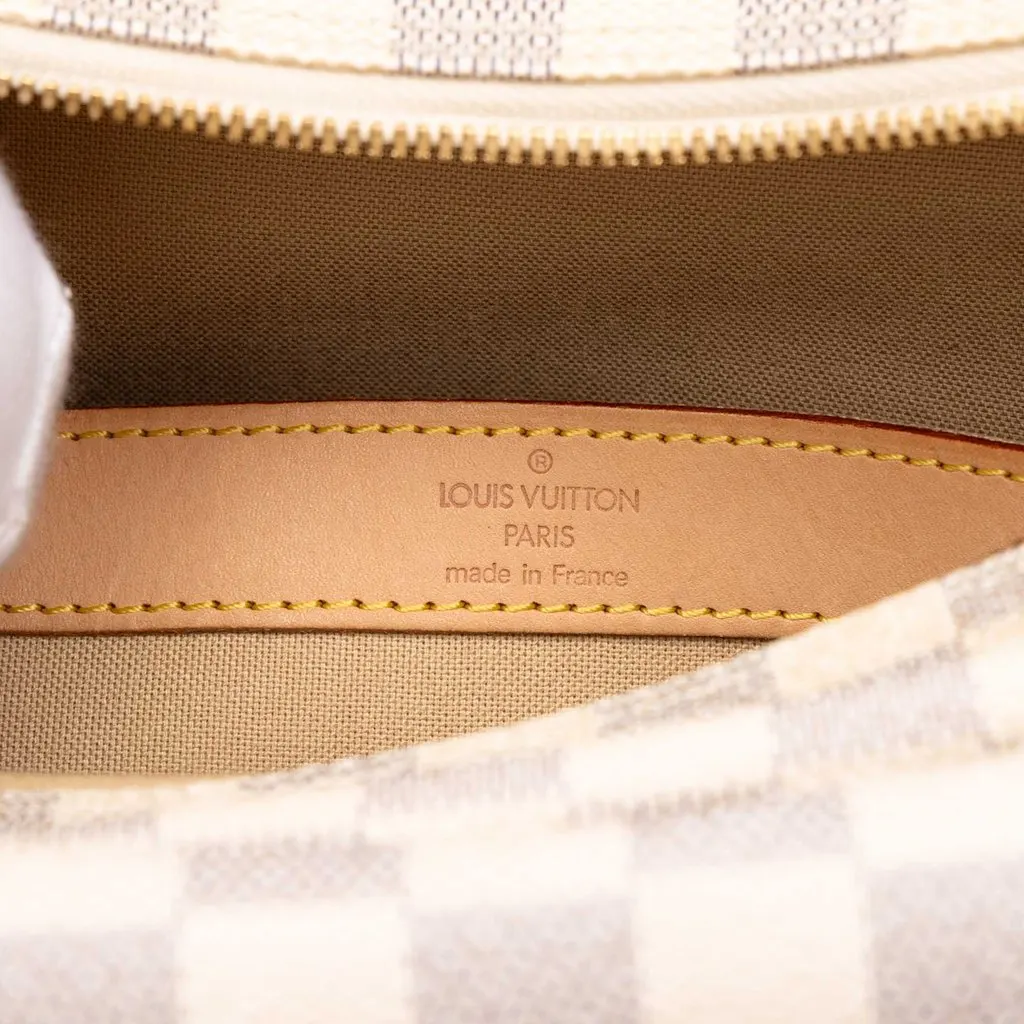 Louis Vuitton Damier Azur Naviglio White Canvas Very good - Box View