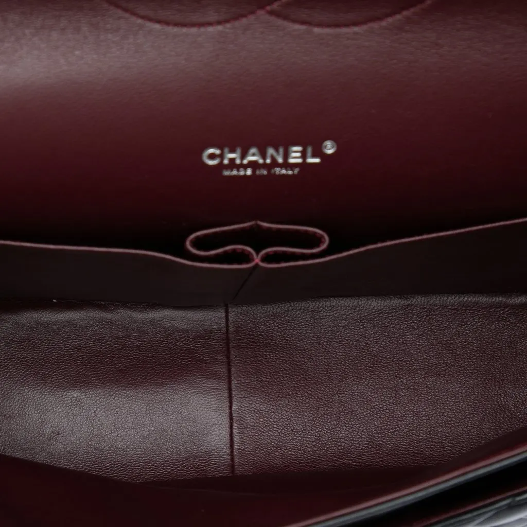 Chanel Jumbo Classic Lambskin Double Flap Black Leather Very good - Model View